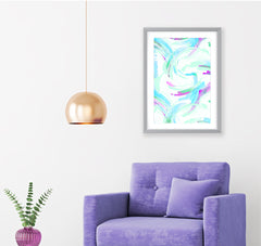 Sakura Art Print - Abstract Art Wall Decor Collection-Di Lewis