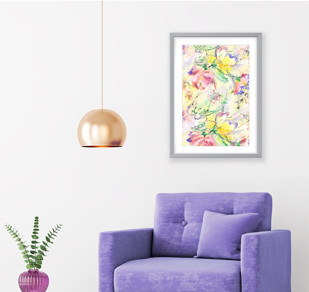 Summer Breeze Art Print - Impressionist Art Wall Decor Collection-Di Lewis