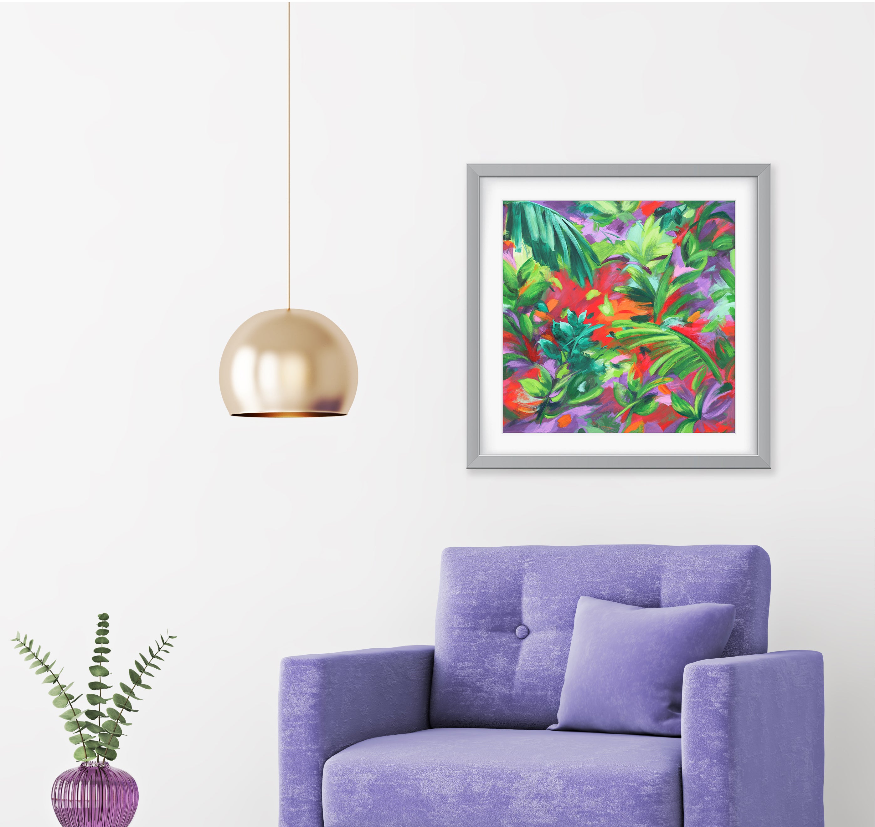 Barbados Art Print - Impressionist Art Wall Decor Collection-Di Lewis