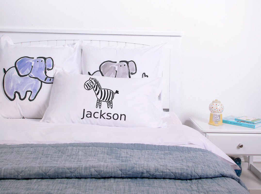 Zebra - Personalized Kids Pillowcase Collection