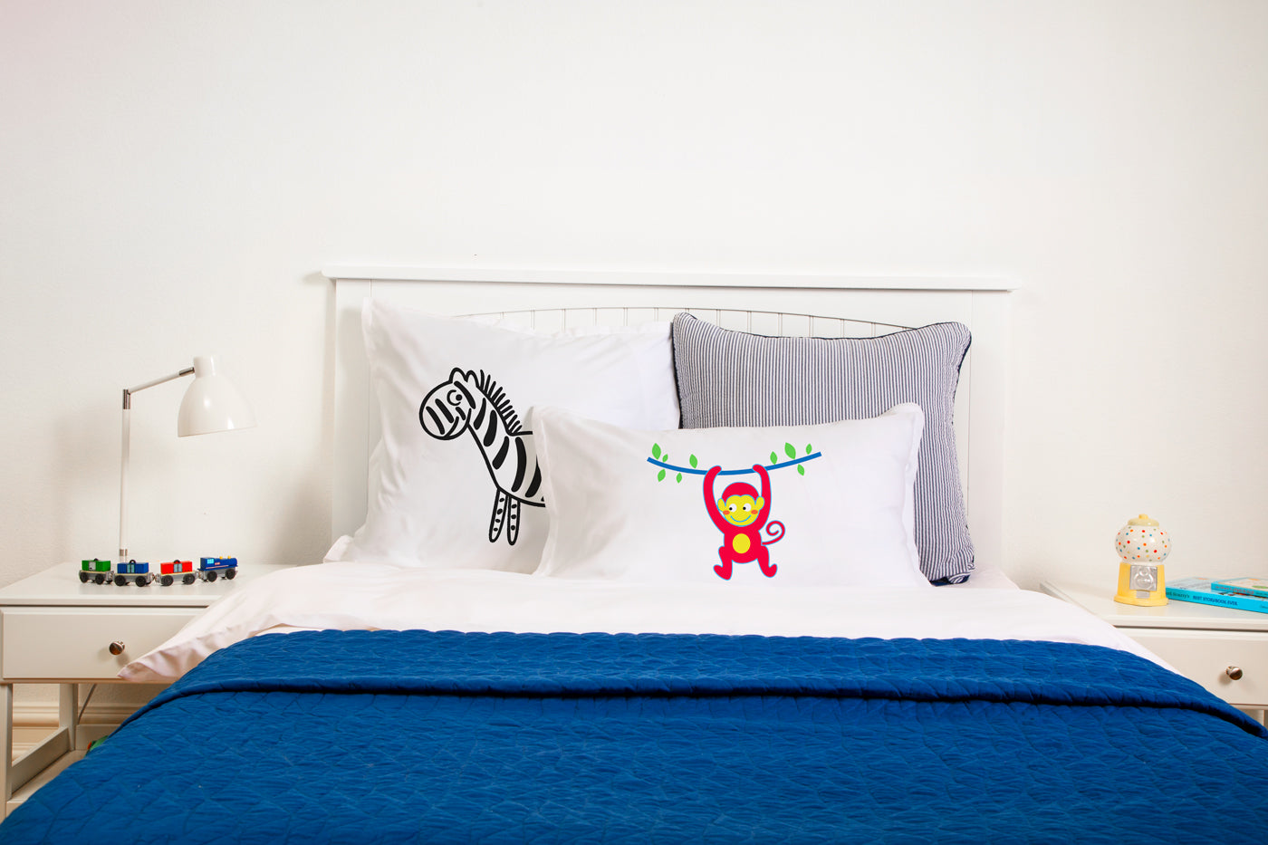 Zebra - Personalized Kids Pillowcase Collection-Di Lewis