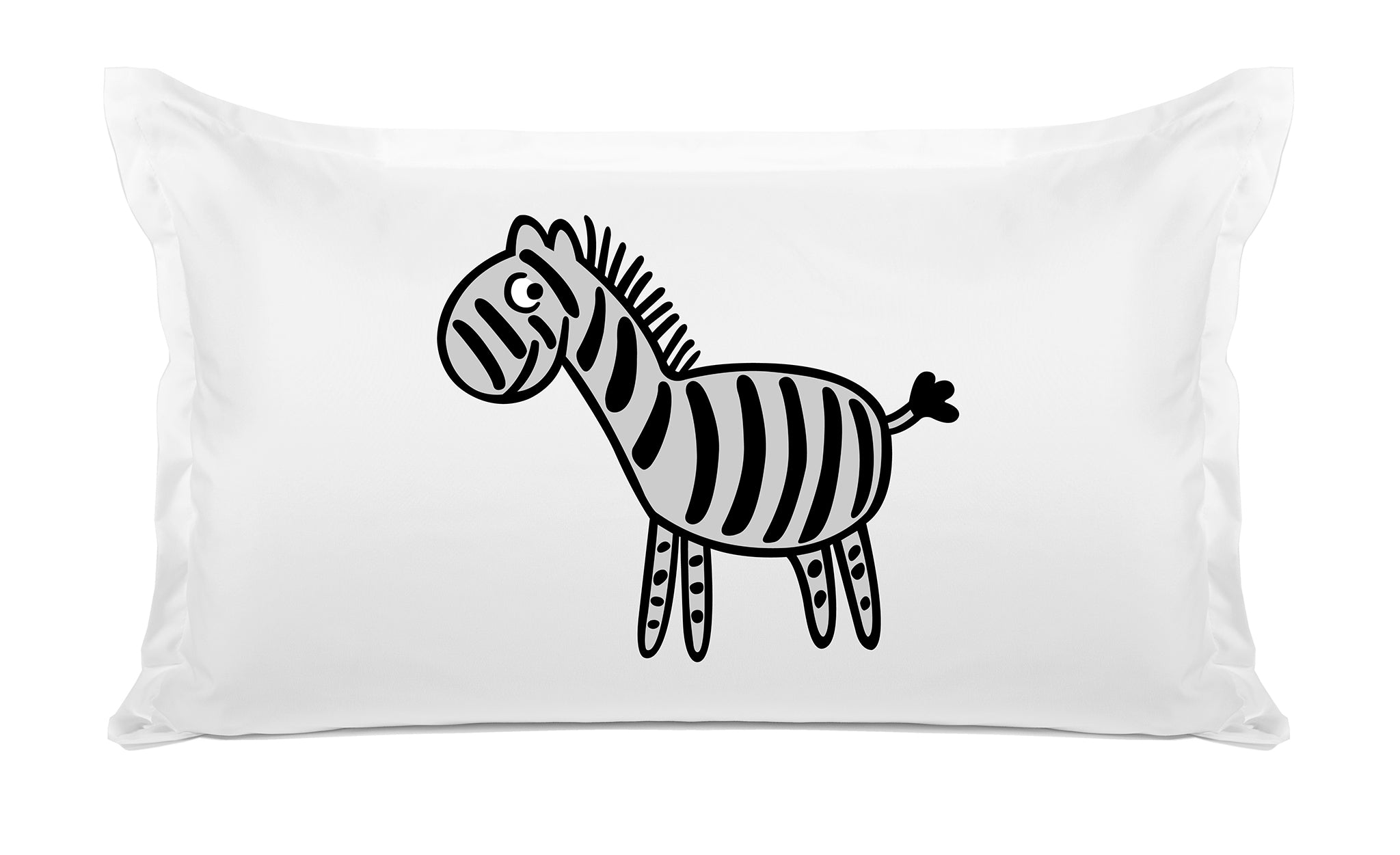 Zebra - Personalized Kids Pillowcase Collection-Di Lewis