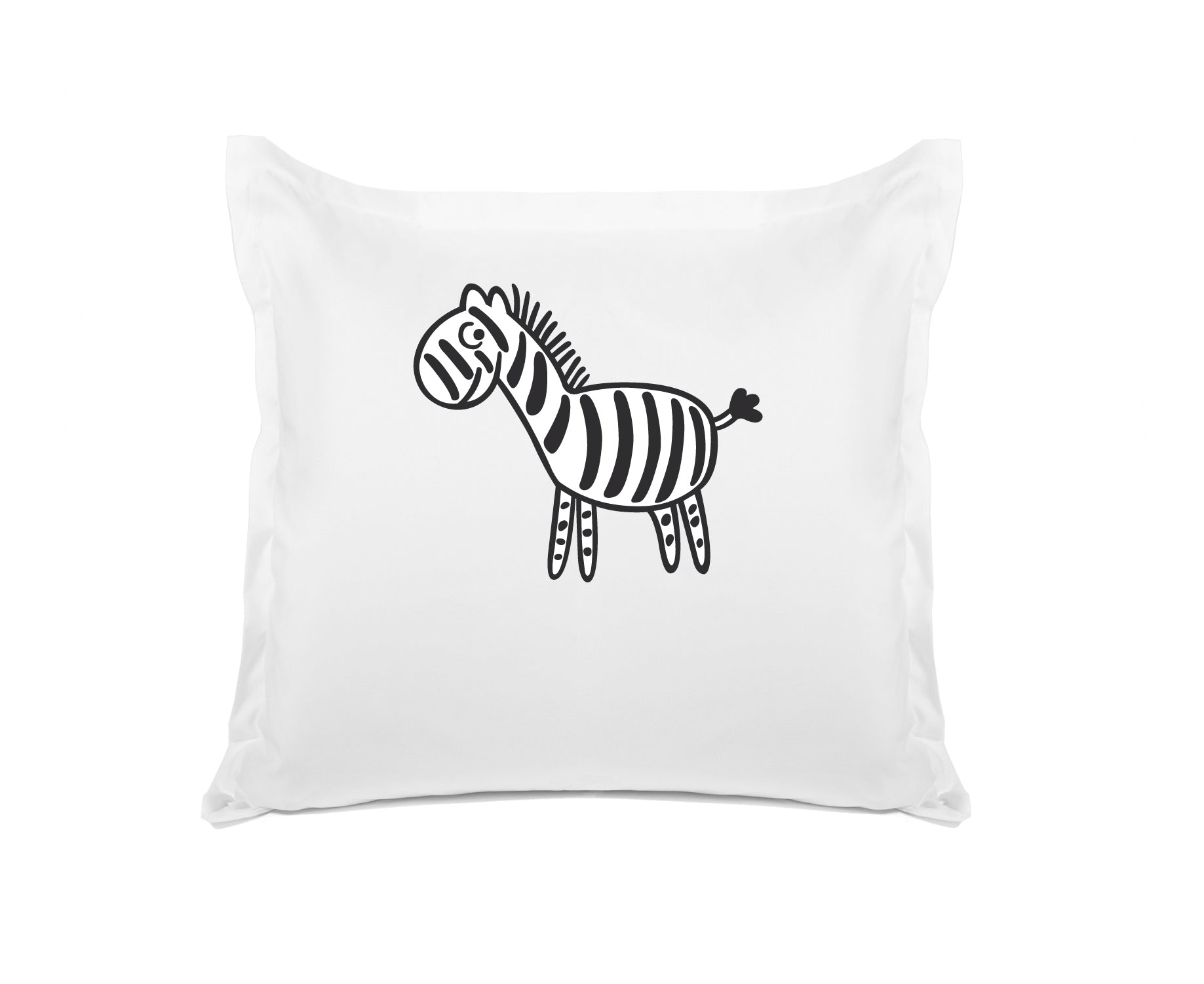 Zebra - Personalized Kids Pillowcase Collection-Di Lewis