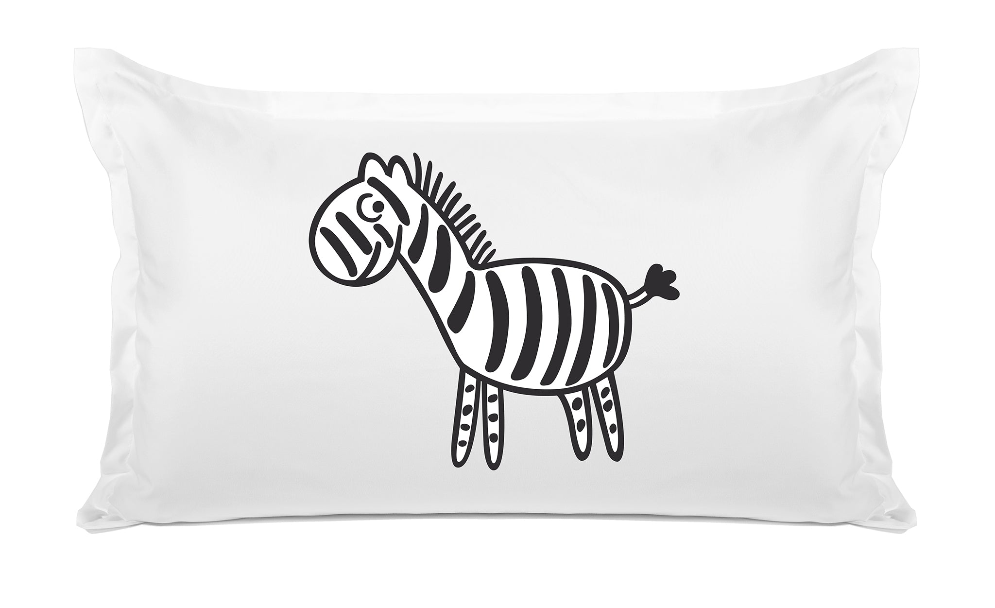 Zebra - Personalized Kids Pillowcase Collection-Di Lewis
