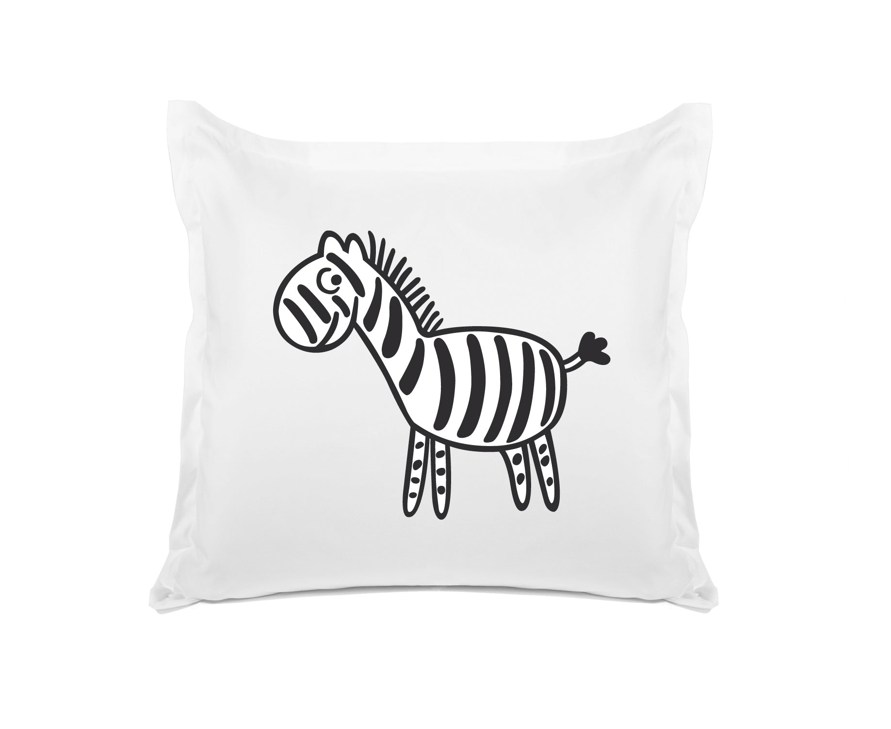 Zebra - Personalized Kids Pillowcase Collection-Di Lewis