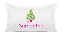 Multicolor Christmas - Kids Personalized Pillowcase Collection