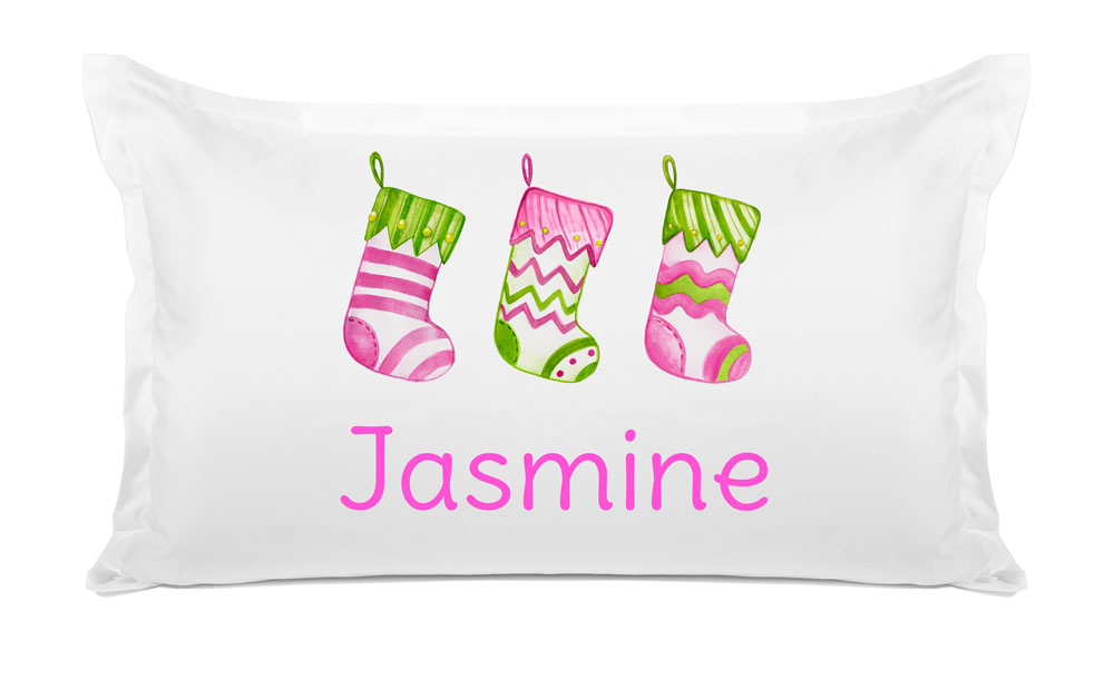 Christmas Stocking - Kids Personalized Pillowcase Collection