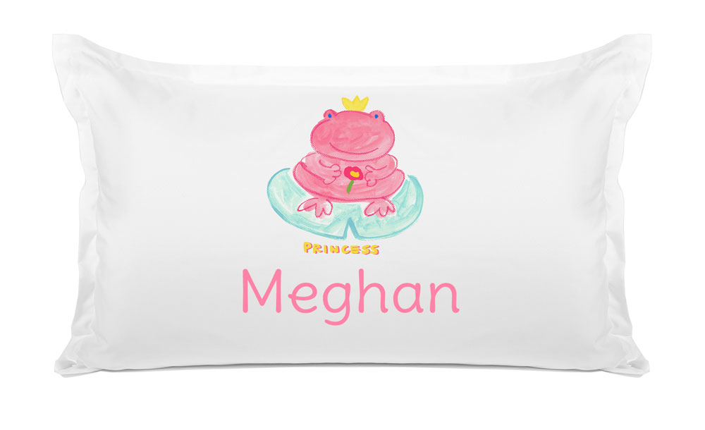 Princess Frog - Personalized Kids Pillowcase Collection