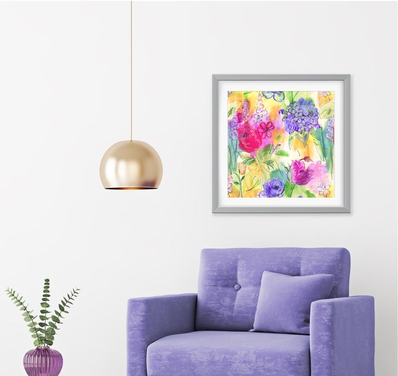 Arabella Art Print - Impressionist Art Wall Decor Collection-Di Lewis