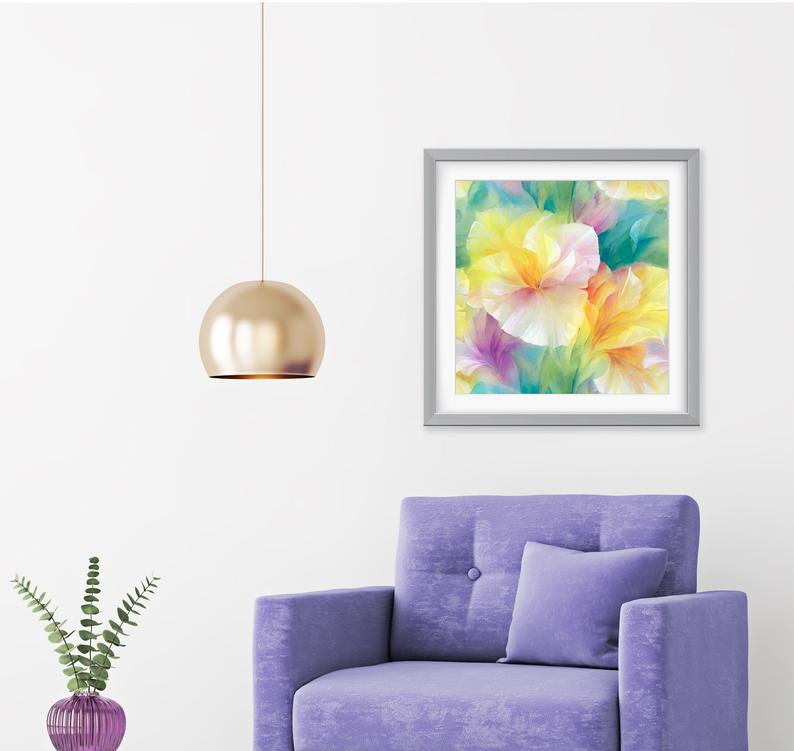 Georgia Art Print - Impressionist Art Wall Decor Collection-Di Lewis