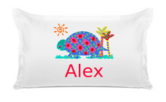 Colorful Tortoise - Personalized Kids Pillowcase Collection