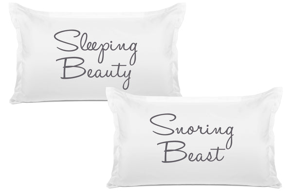 Beauty & Beast Pillowcases | His & Hers Couples Gifts | Di Lewis