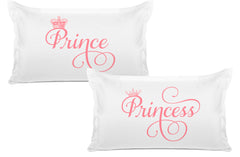 Prince, Princess - His & Hers Pillowcase Collection-Di Lewis