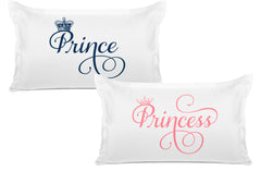 Prince, Princess - His & Hers Pillowcase Collection-Di Lewis