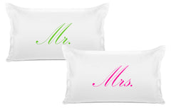 Mr., Mrs. - His & Hers Pillowcase Collection-Di Lewis