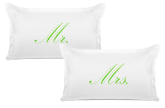 Mr., Mrs. - His & Hers Pillowcase Collection-Di Lewis