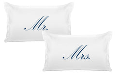 Mr., Mrs. - His & Hers Pillowcase Collection-Di Lewis