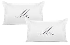 Mr., Mrs. - His & Hers Pillowcase Collection-Di Lewis