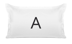 Simple (Monogram) - Personalized Kids Pillowcase Collection-Di Lewis