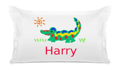 Crocodile - Personalized Kids Pillowcase Collection