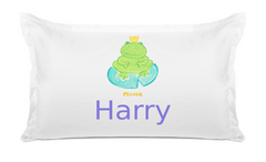 Prince Frog - Personalized Kids Pillowcase Collection