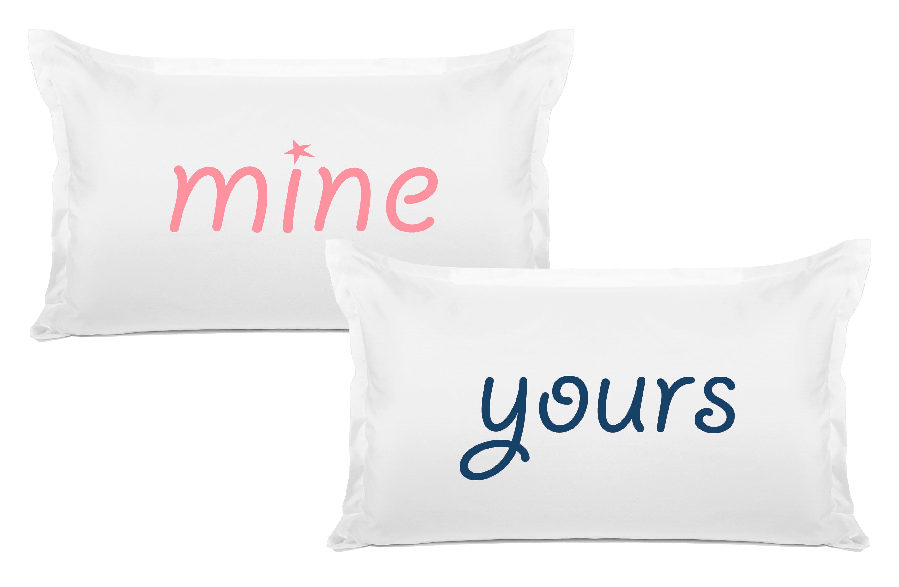 Mine, Yours - His & Hers Pillowcase Collection-Di Lewis