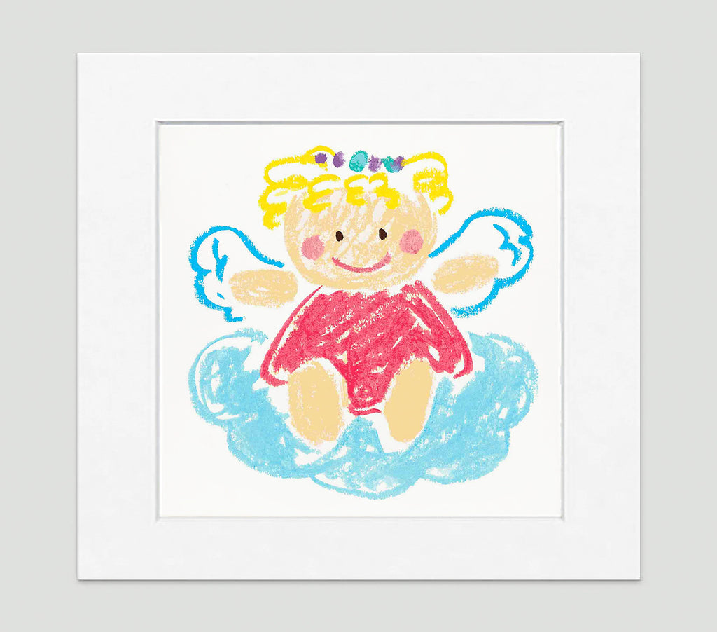 Angelina the Angel - Kids Wall Art Collection-Di Lewis
