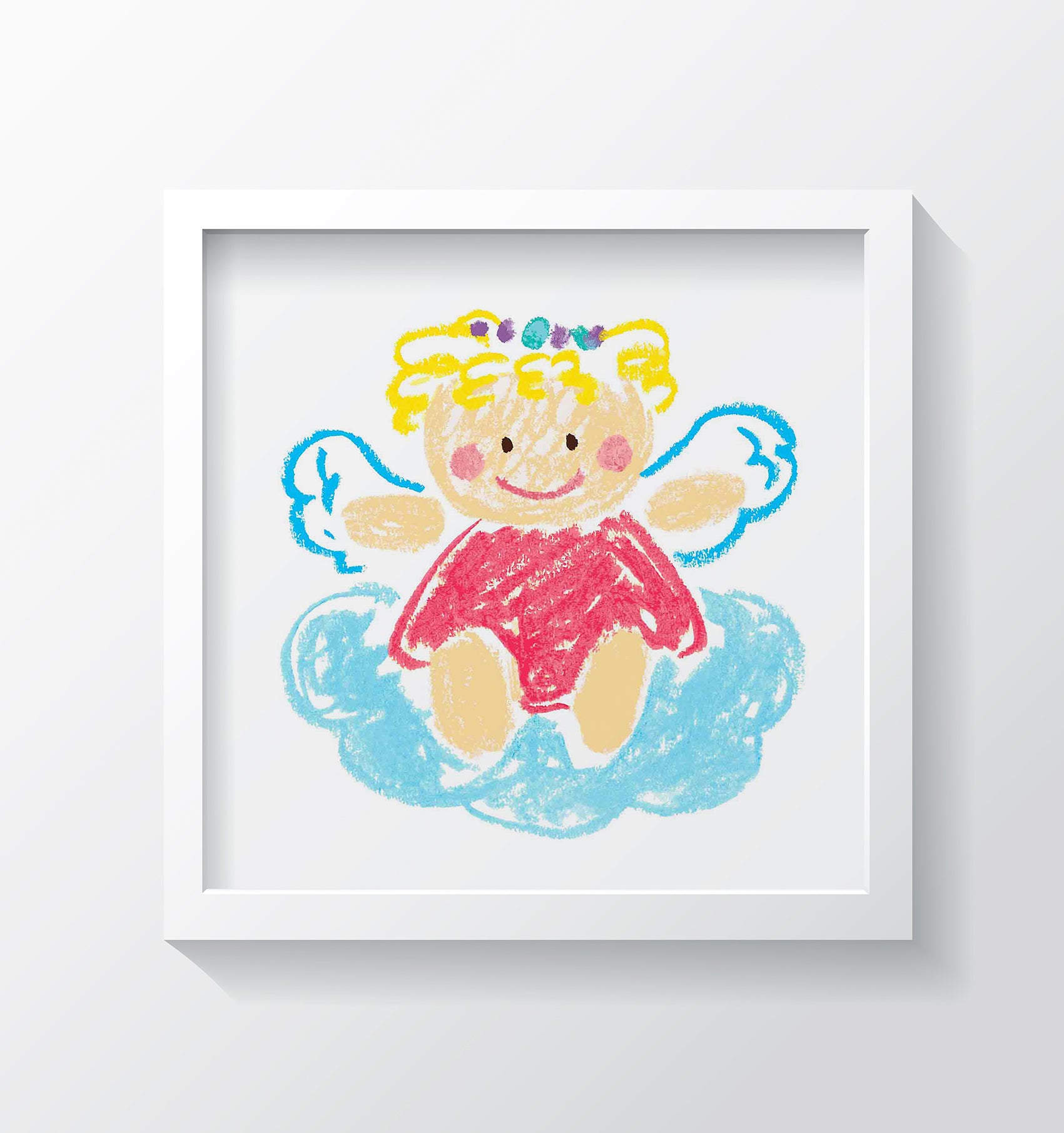 Angelina the Angel - Kids Wall Art Collection-Di Lewis