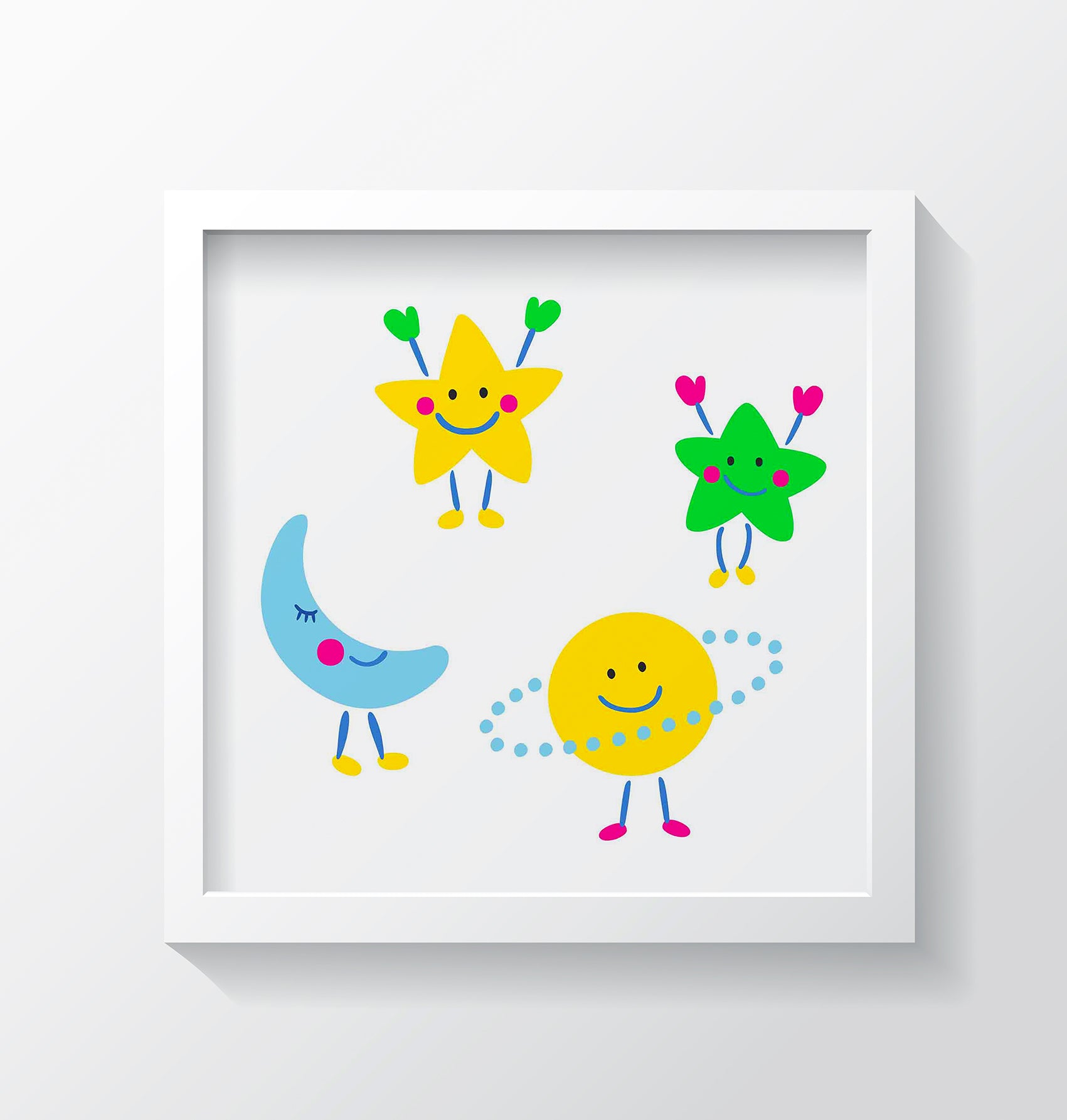 Astro Art Print - Kids Wall Art Collection-Di Lewis