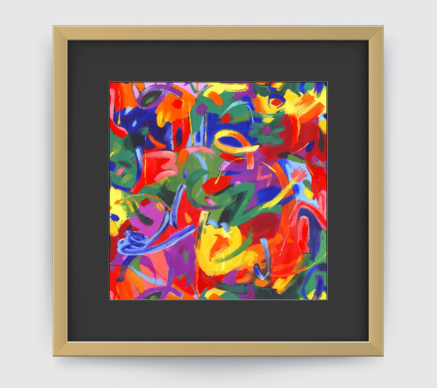 Brushstroke Art Print - Abstract Art Wall Decor Collection-Di Lewis
