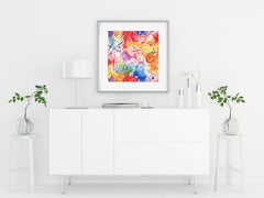 Cirque Art Print - Abstract Art Wall Decor Collection-Di Lewis