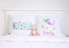 Colorful Mermaid - Personalized Kids Pillowcase Collection