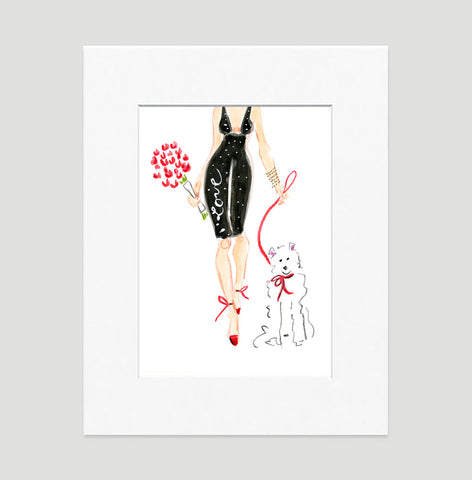 Dressed To Kill Art Print - Fashion Illustration Wall Art Collection-Di Lewis