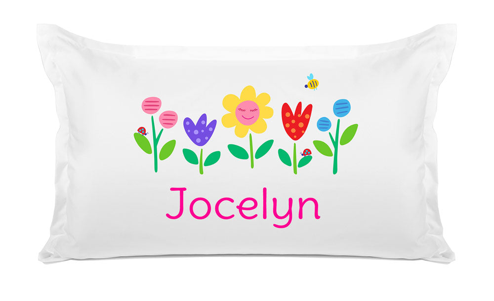 Flower Garden - Personalized Kids Pillowcase Collection