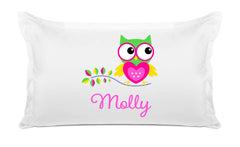 Owl - Personalized Kids Pillowcase Collection