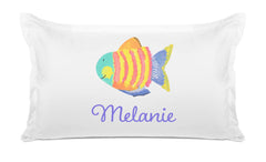 Striped Fish - Personalized Kids Pillowcase Collection
