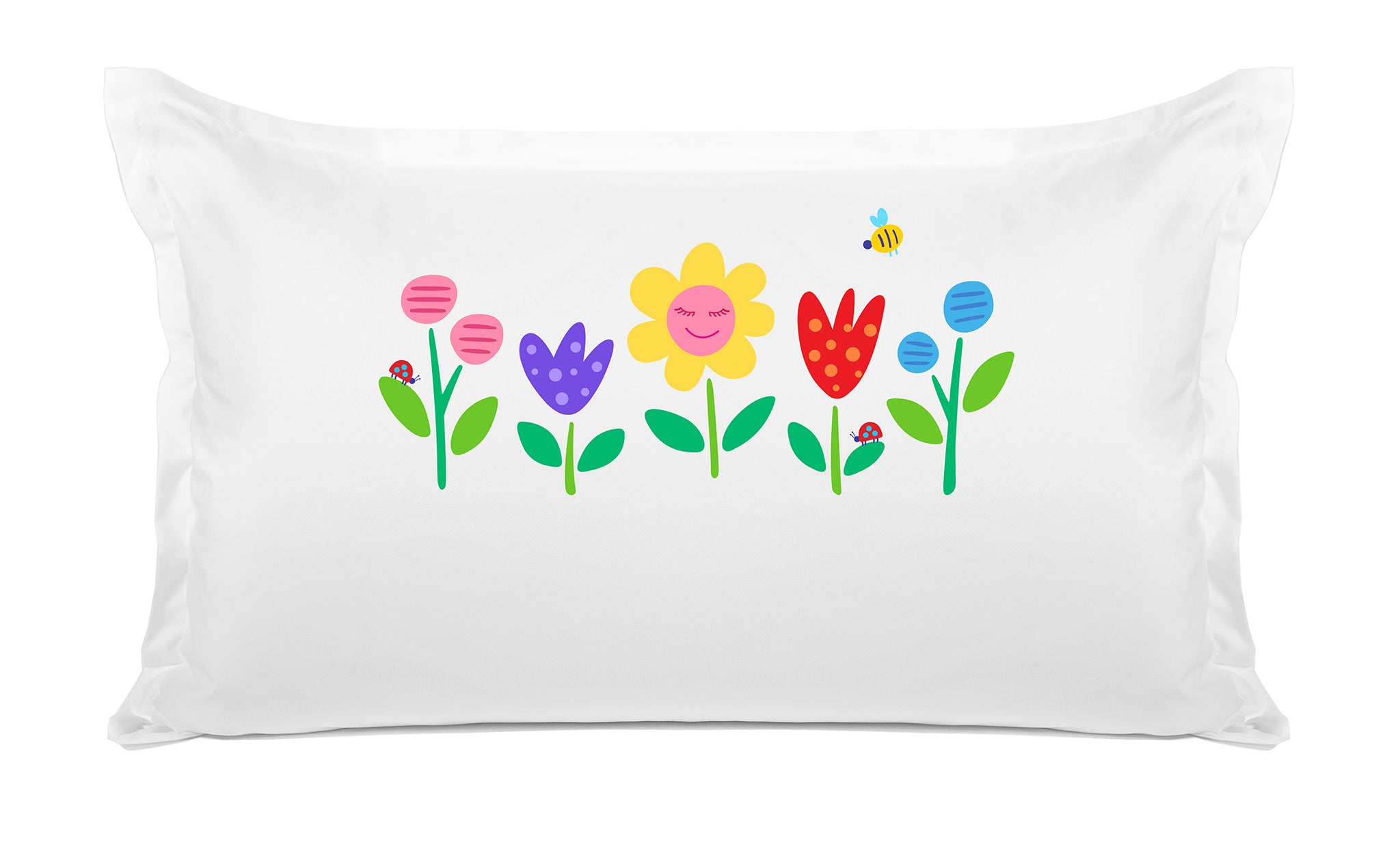 Garden Party - Personalized Kids Pillowcase Collection-Di Lewis