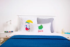 Harry Hippo - Personalized Kids Pillowcase Collection-Di Lewis