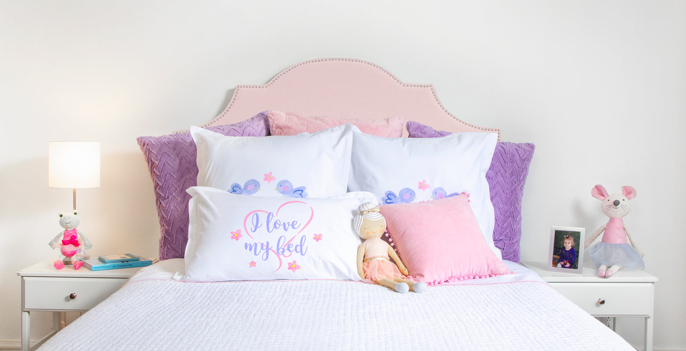 I Love My Bed - Inspirational Quotes Pillowcase Collection-Di Lewis