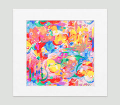 Imagination Art Print - Abstract Art Wall Decor Collection-Di Lewis