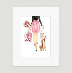 Irresistible Art Print - Fashion Illustration Wall Art Collection-Di Lewis