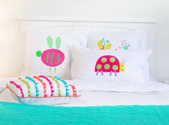 Lady Bug - Personalized Kids Pillowcase Collection-Di Lewis