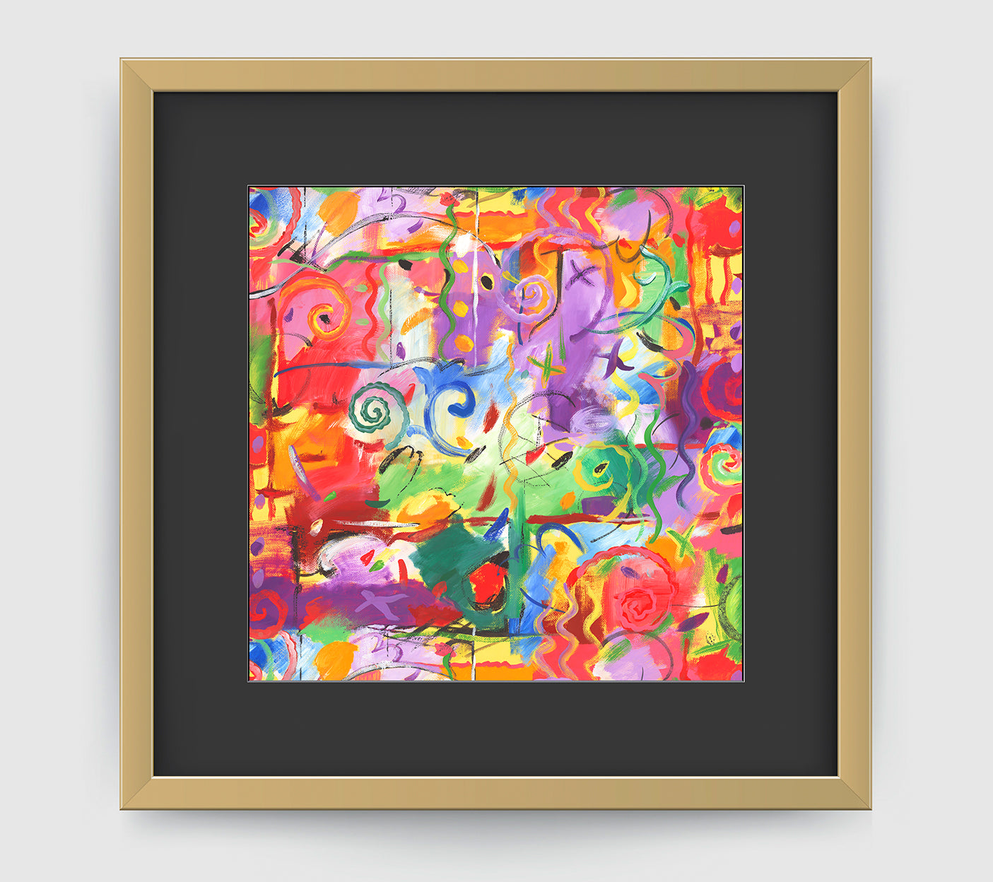 Le Fete Art Print - Abstract Art Wall Decor Collection-Di Lewis