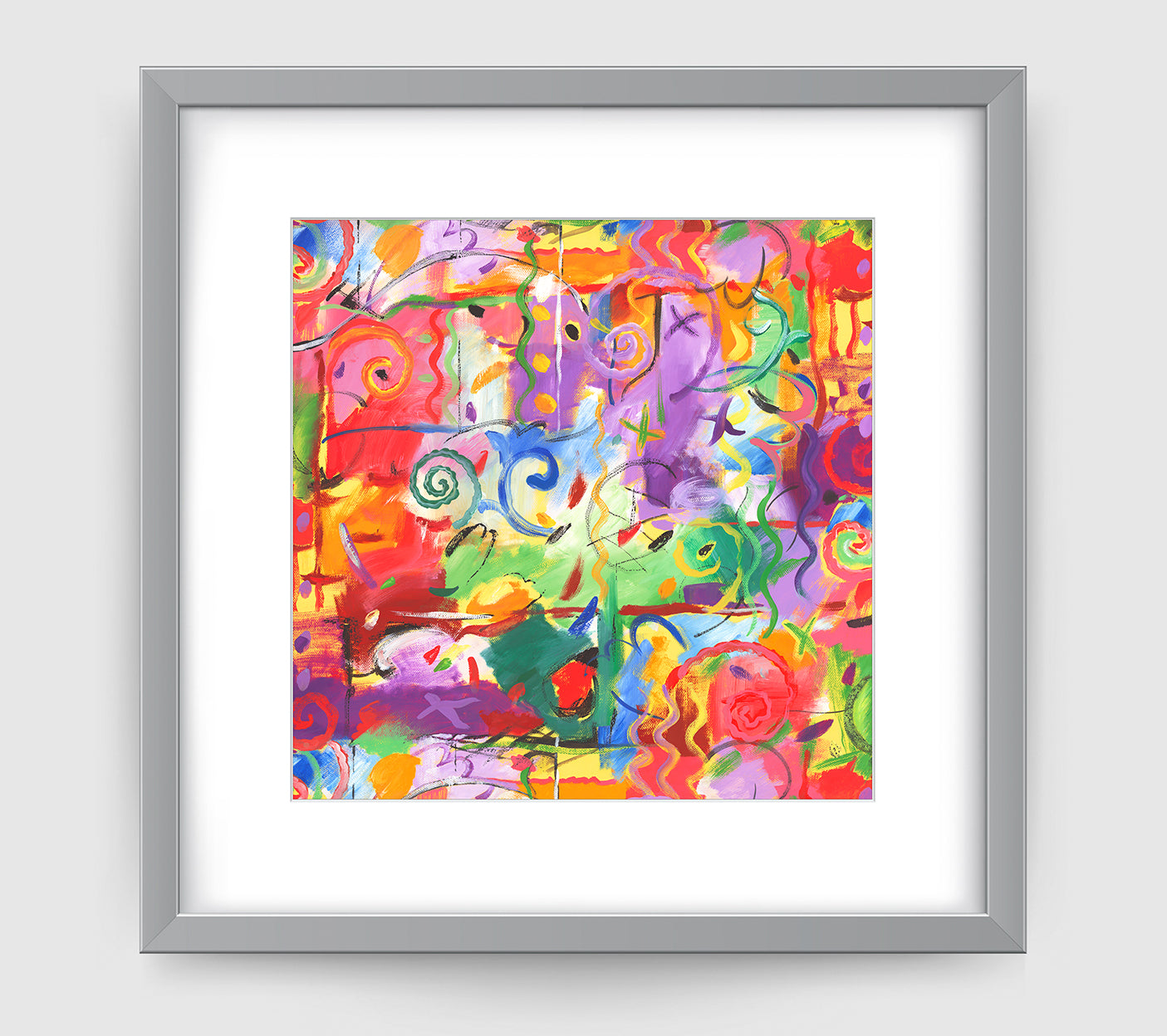 Le Fete Art Print - Abstract Art Wall Decor Collection-Di Lewis