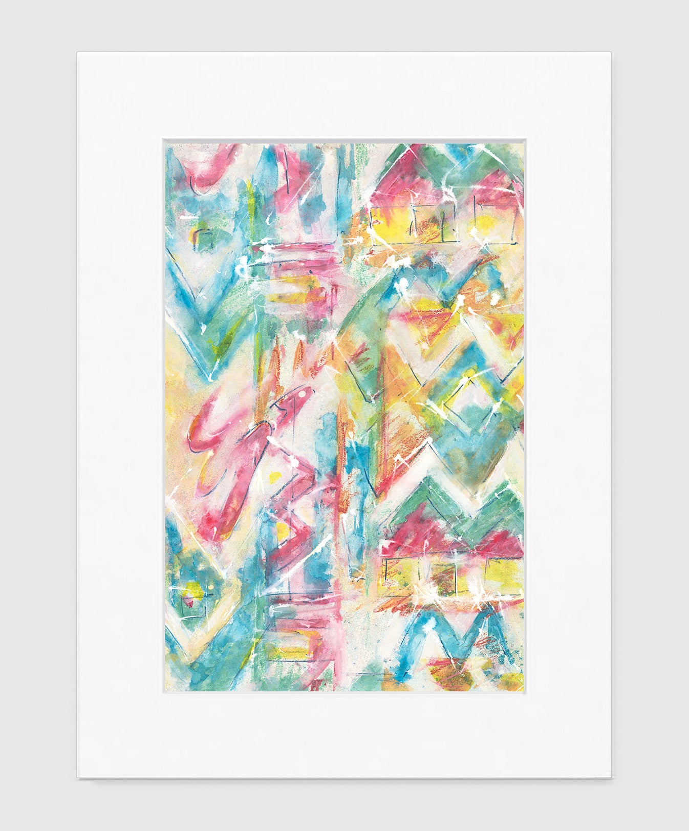 Les Angles Art Print - Abstract Art Wall Decor Collection-Di Lewis