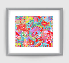 Liberation Art Print - Abstract Art Wall Decor Collection-Di Lewis