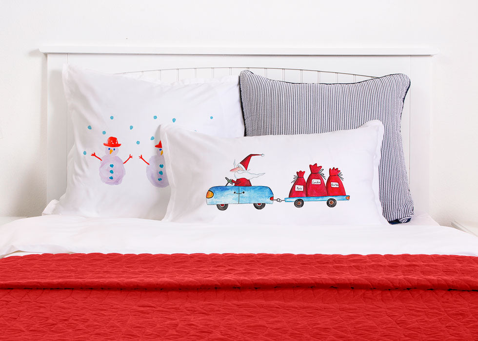 Christmas Santa Express - Kids Personalized Pillowcase Collection