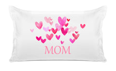 Pink Hearts Bursting – Mother’s Day Pillowcase Collection