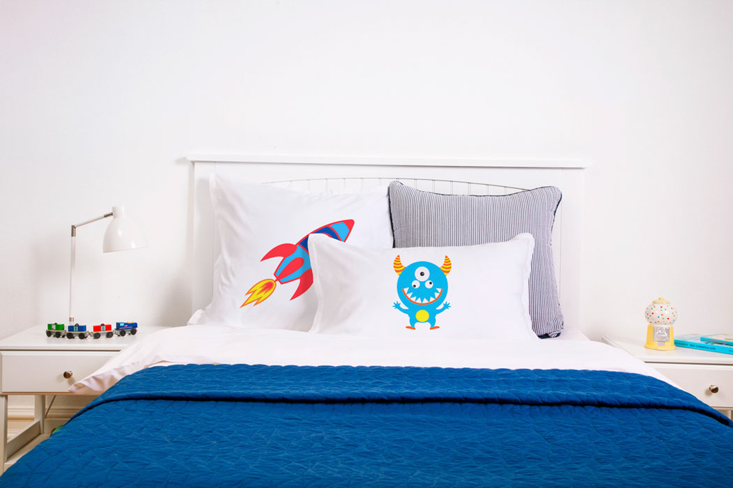 Blue Monster - Personalized Kids Pillowcase Collection