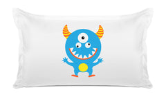 Blue Monster - Personalized Kids Pillowcase Collection